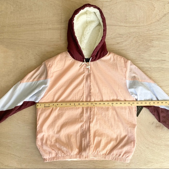 NWT. Streetwear Society. Sherpa lined windbreaker. XL - Picture 9 of 9